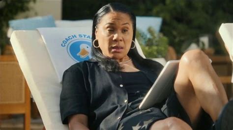 Aflac TV commercial - Sit Poolside with Coach K. and Dawn Staley