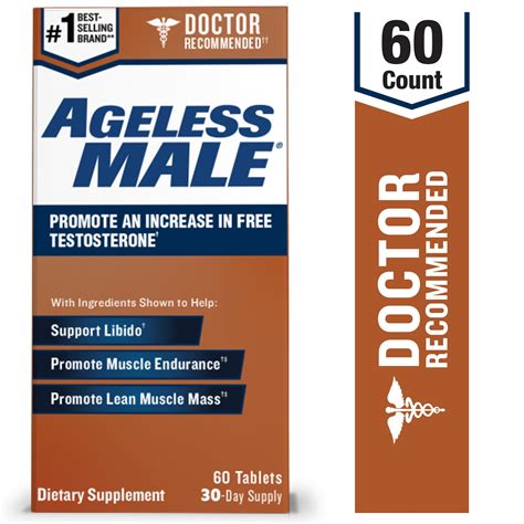Ageless Male Testosterone Supplement tv commercials