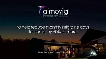 Aimovig TV Spot, 'A Lot Happens In a Month'