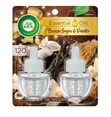 Air Wick Brown Sugar and Vanilla Essential Oils logo