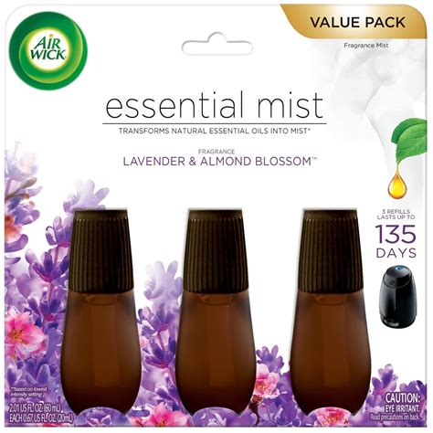 Air Wick Essential Mist Lavender & Almond Blossom Air Freshener Refill tv commercials