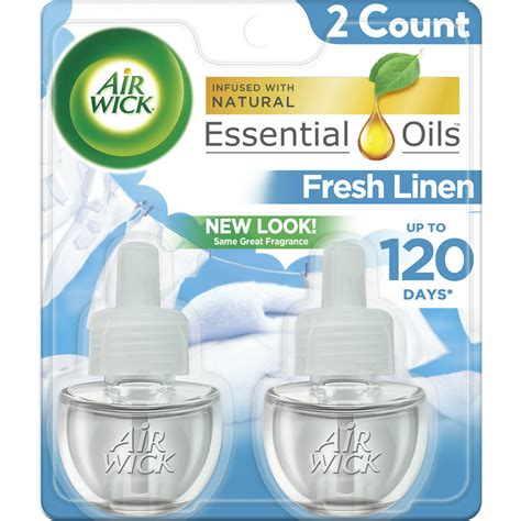 Air Wick Essential Oils Fresh Linen Plug In tv commercials