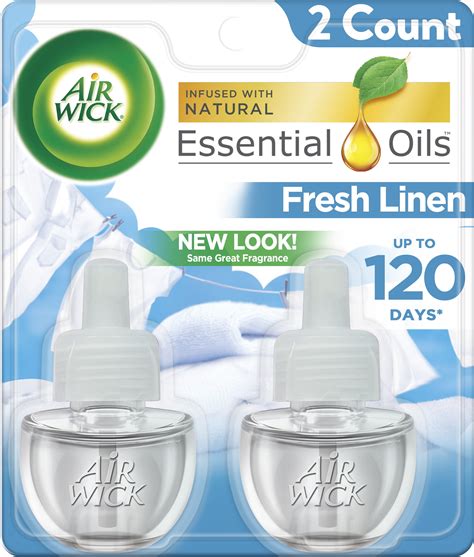 Air Wick Essential Oils Fresh Linen Plug In tv commercials