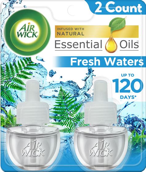 Air Wick Essential Oils Fresh Waters Plug In tv commercials