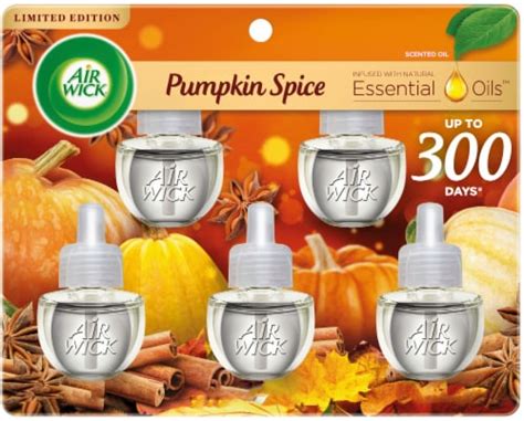 Air Wick Plug In Pumpkin Spice Scented Oil Refills logo