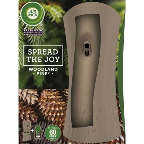 Air Wick Spread the Joy Woodland Pine logo