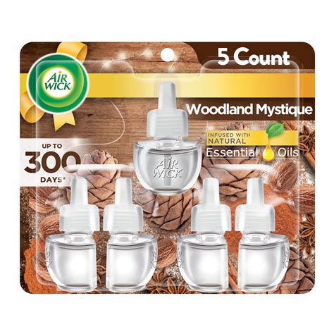 Air Wick Woodland Mystique Essential Oils logo