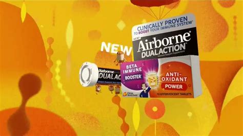 Airborne Dual Action Immune System Booster TV Spot, 'Fighters Inside You'