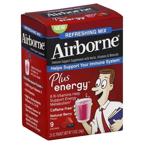 Airborne Plus Energy Natural Berry