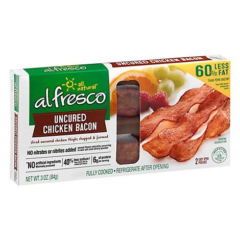Al Fresco All Natural Uncured Chicken Bacon tv commercials