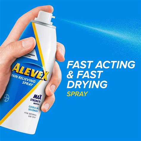 Aleve AleveX Pain Relieving Spray tv commercials