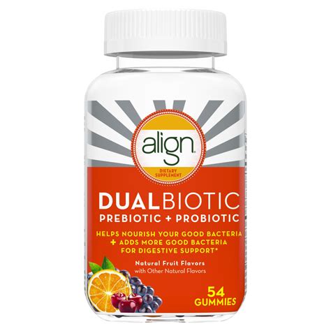 Align Probiotics Prebiotic + Probiotic Gummies Supplement