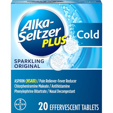 Alka-Seltzer Plus Cold & Cough Effervescent Tablets tv commercials
