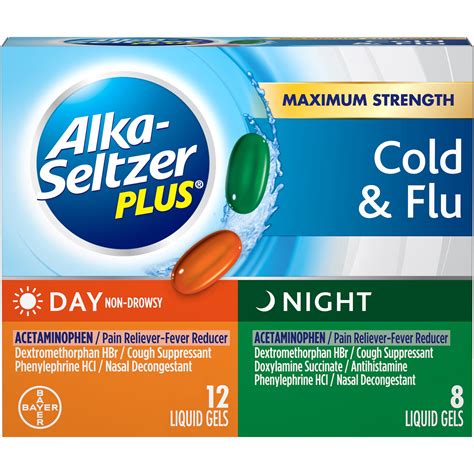 Alka-Seltzer Plus Night Liquid Gels