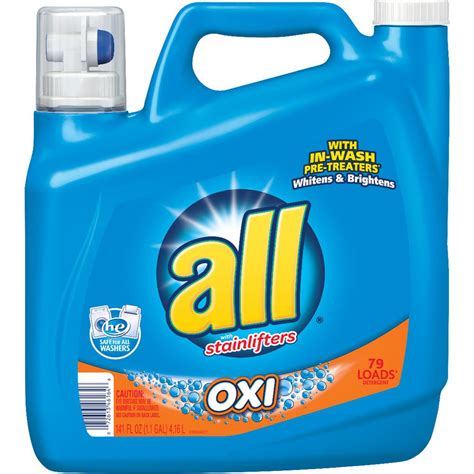 All Laundry Detergent OXI logo