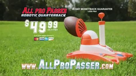 All-Pro Passer Robotic Quarterback TV Spot, 'Pump, Press and Pass'