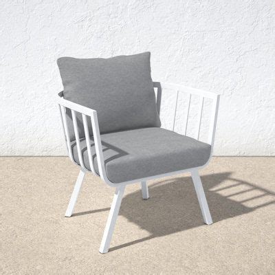 AllModern Montclaire Outdoor Patio Chair with Sunbrella Cushions logo