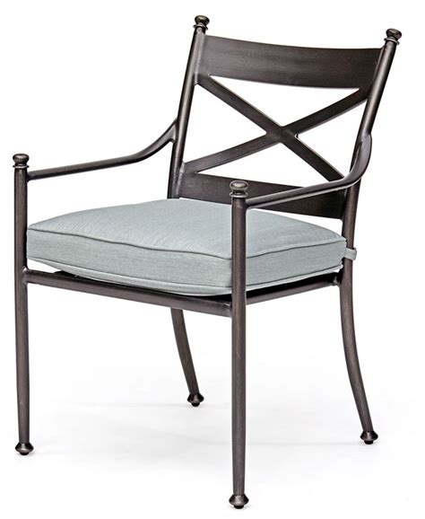 AllModern Montclaire Outdoor Patio Chair with Sunbrella Cushions