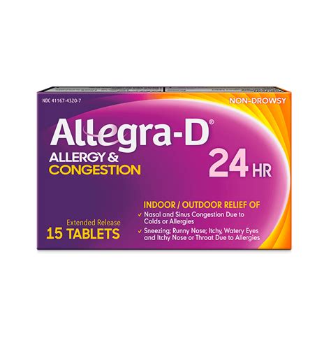 Allegra 24-Hour Allergy and Congestion logo