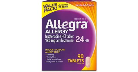 Allegra Allegra Allergy logo