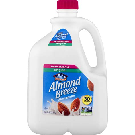 Almond Breeze Unsweetened Original Almondmilk Creamer logo