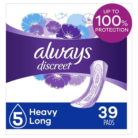 Always Discreet Heavy Long logo