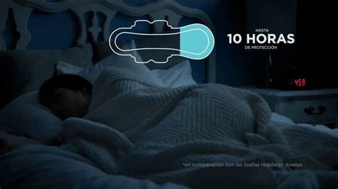 Always Maxi Overnight Pads TV commercial - Dormir bien