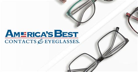 America's Best Contacts and Eyeglasses Glasses logo