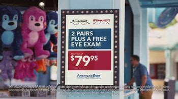 America's Best Contacts and Eyeglasses TV Spot, 'Carnival Game: Two Pairs + Free Exam for $69.95' featuring Chris Fries