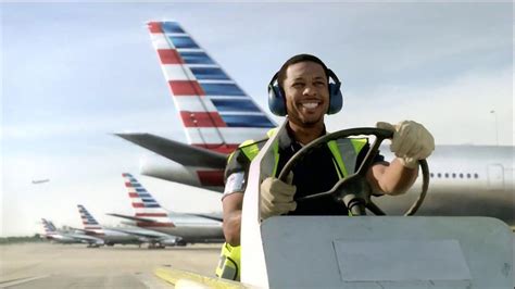 American Airlines TV commercial - New Plane Smell