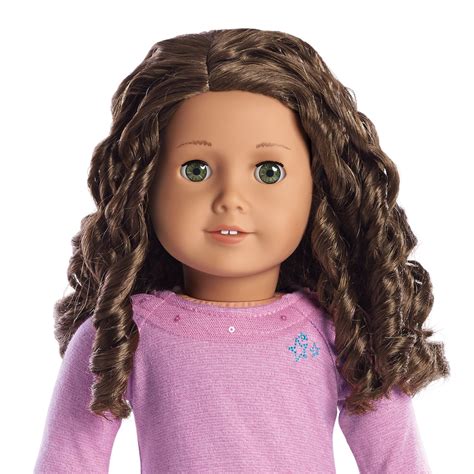 American Girl Truly Me Doll: Dark Skin, Curly Dark Brown Hair, Brown Eyes tv commercials