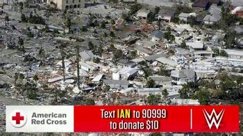 American Red Cross TV Spot, 'WWE: Hurricane Ian' created for American Red Cross