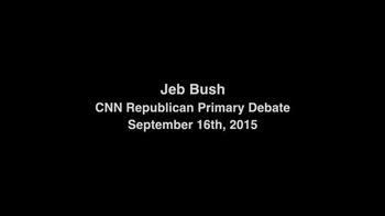 Americans United For Change TV Spot, 'Safe- Jeb Bush Can't Rewrite History' created for Americans United For Change