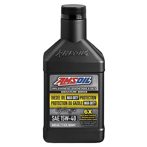 Amsoil SAE 15W-40 Signature Series Diesel Oil tv commercials