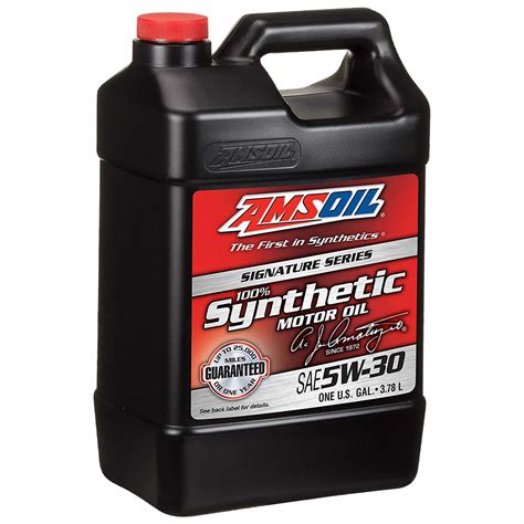 Amsoil Signature Series SAE 5W-30 Synthetic Motor Oil tv commercials