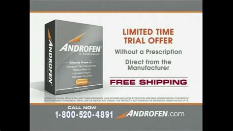 Androfen TV Spot, 'Boost Free Testosterone'