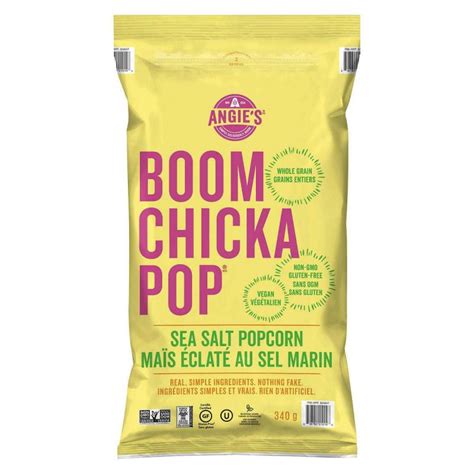 Angie's Boom Chicka Pop Sea Salt Popcorn tv commercials