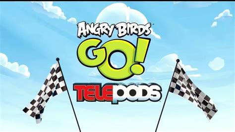 Angry Birds Go! Telepods Pig Drop Raceway logo