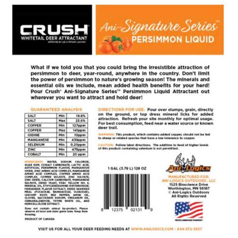 Ani-Logics CRUSH Persimmon Liquid logo