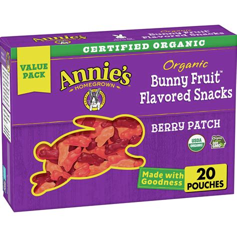 Annie's Organic Bunny Fruit Snacks - Berry Patch tv commercials