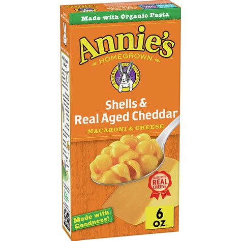 Annie's Shells & Real Aged Cheddar tv commercials