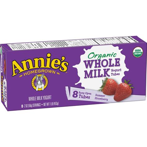 Annie's Strawberry Yogurt Tubes tv commercials