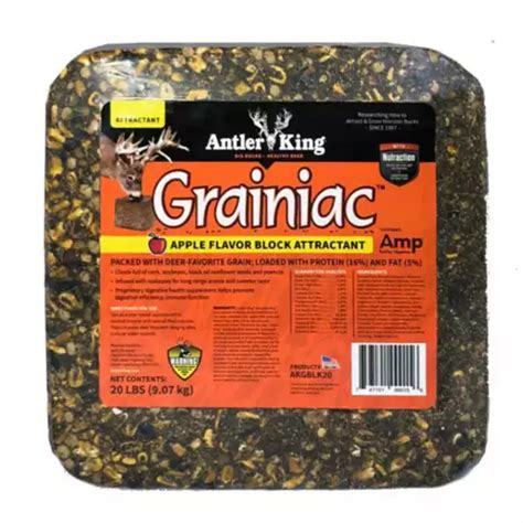 Antler King Graniac Block Attractant logo