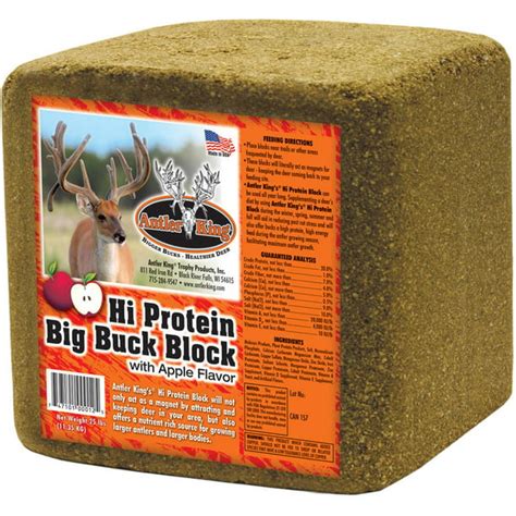 Antler King Hi Protein Big Buck Block logo
