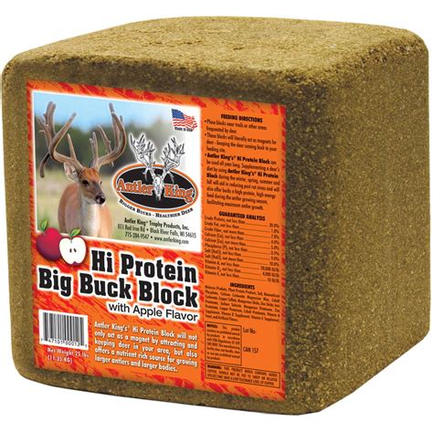 Antler King Hi Protein Big Buck Block tv commercials