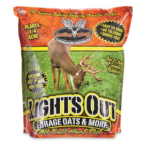 Antler King Lights Out Forage Oats & More