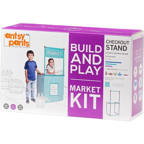 Antsy Pants Play Build and Play Market Kit - Checkout Stand tv commercials