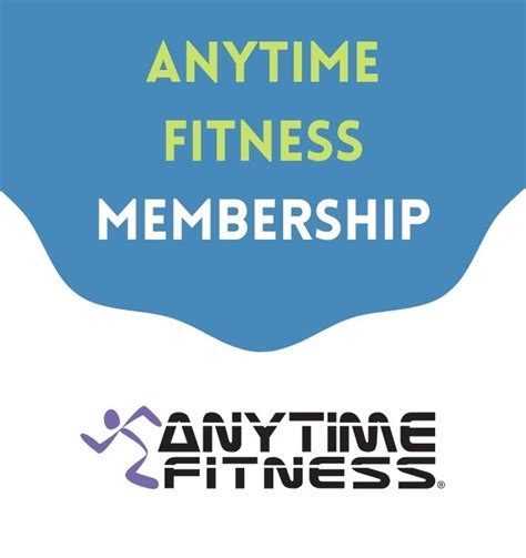 Anytime Fitness Gym Membership