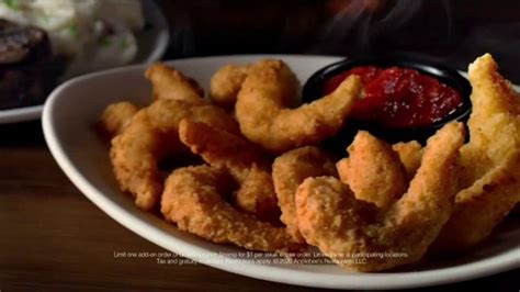 Applebee's $1 Dozen Double Crunch Shrimp TV Spot, 'Any Steak Entree' Song by Tim McGraw created for Applebee's