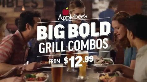 Applebee's Big and Bold Grill Combos tv commercials